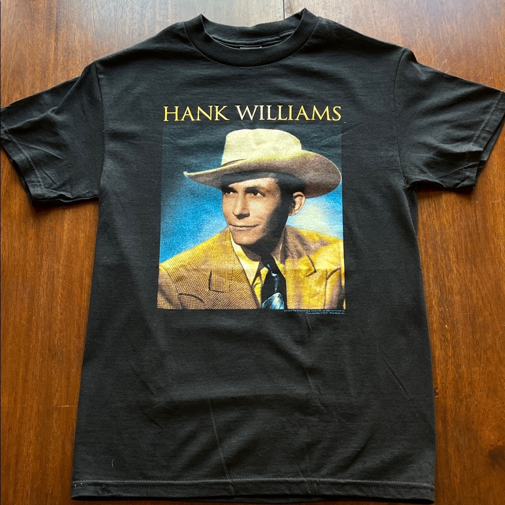 VTG Y2K Hank Williams Shirt Size S